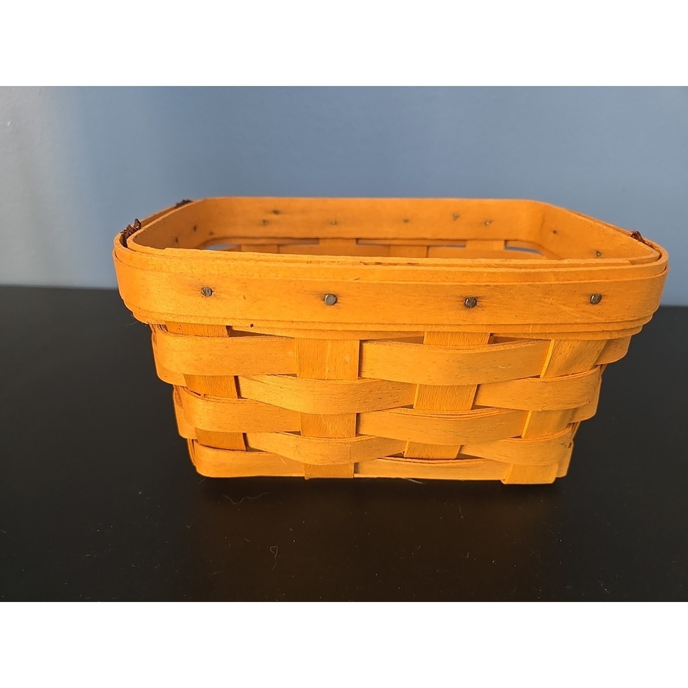 Longaberger‎ 2001 Tea Foremost Basket Handwoven Ohio USA